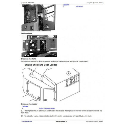 OPERATOR'S MANUAL -  JOHN DEERE 753J TRACKED FELLER BUNCHER (SN. BEFORE C220452) OMT231007