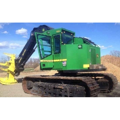 OPERATOR'S MANUAL - JOHN DEERE 753J AND 759J (SN. BEFORE C220452) TRACKED FELLER BUNCHER OMT231007