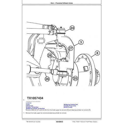 REPAIR MANUAL - JOHN DEERE 770G MOTOR GRADERS (TM14079X19)