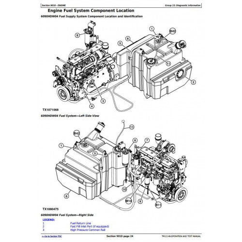 DIAGNOSTIC SERVICE MANUAL - JOHN DEERE 772G MOTOR GRADER TM12140