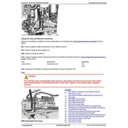 REPAIR TECHNICAL MANUAL -  JOHN DEERE 772G MOTOR GRADER TM12141