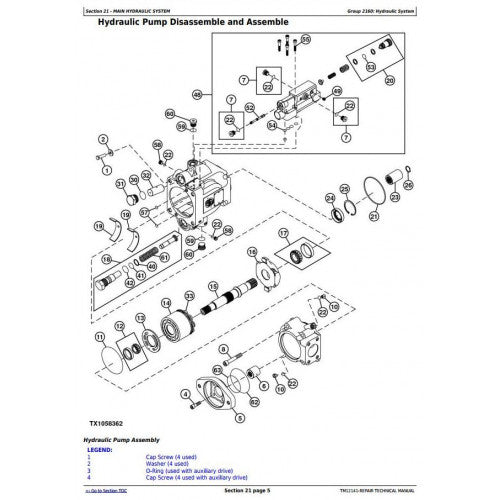 REPAIR TECHNICAL MANUAL -  JOHN DEERE 772G MOTOR GRADER TM12141