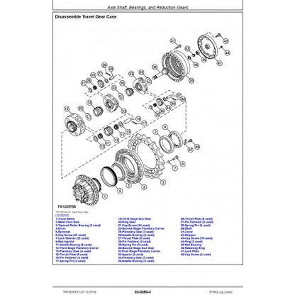 REPAIR TECHNICAL MANUAL  - JOHN DEERE 3156G (SN. F316001-) LOG LOADER TM14030X19