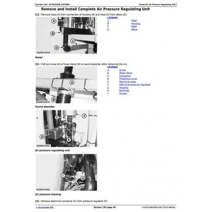 DIAGNOSTIC & TEST MANUAL - JOHN DEERE 824, 832, 840 TRAILED SPRAYERS W.ELC-1/EHC-2/EL-4 UNIT TM4782