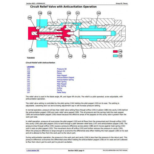 DIAGNOSTIC AND TEST SERVICE MANUAL -  JOHN DEERE 850J CRAWLER DOZER WITH ENGINE 6068HT090 TM12322