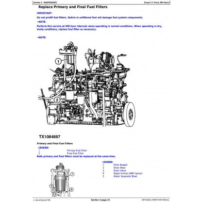 OPERATORS MANUAL - JOHN DEERE 850K CRAWLER DOZER (PIN: 1T0850KX_ _E178122-271265 )