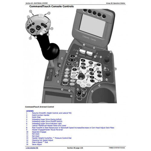 SERVICE REPAIR MANUAL - JOHN DEERE 9470STS, 9570STS, 9670STS, 9770STS SOUTH AMERICA COMBINES TM800219