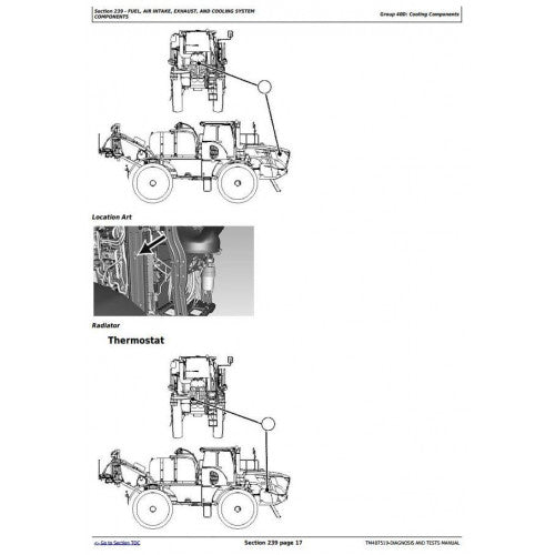 DIAGNOSTIC TECHNICAL MANUAL - JOHN DEERE R4040I, R4050I DEMOUNTABLE CROP SPRAYER (MY18) TM409519