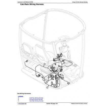 SERVICE REPAIR TECHNICAL MANUAL - JOHN DEERE S550 COMBINES TM803819