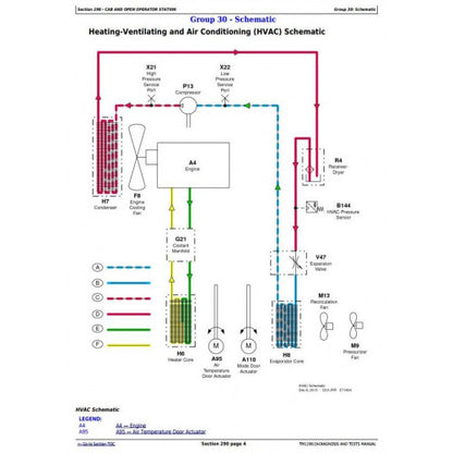 DIAGNOSTIC SERVICE MANUAL - JOHN DEERE W235 ROTARY SELF-PROPELLED HAY&FORAGE WINDROWER TM129619