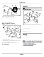 John Deere 7P Utility Cart Operator's Manual OMM162147