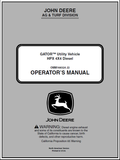 John Deere HPX 4x4 Diesel Manual OMM168324