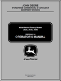 John Deere JS20, JS30, JS40 Manual OMGX22621