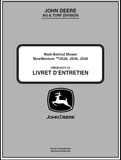 John Deere JS28, JS38, JS48 Walk-Behind Mower Mow Mentum Manual OMGX24375
