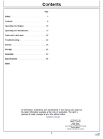 John Deere TRS24, TRS26, TRX24, TRX26 Walk Behind Snowblower Operator’s Manual OMM95308 