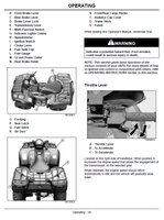 John Deere Trail Buck Utility Terrain Vehicle Operator’s Manual OMC219000326 