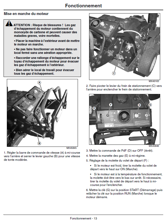 John Deere WH36A, WH48A, WH52A Commercial Walk-Behind Mower Operator’s Manual 