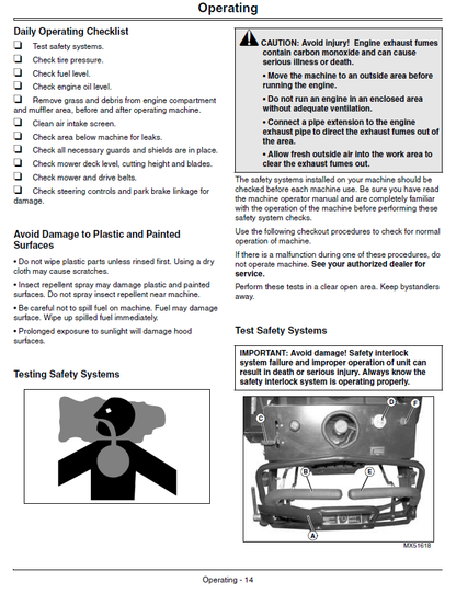 John Deere WH36A, WH48A, WH52A Operator’s Manual OMTCU33440 