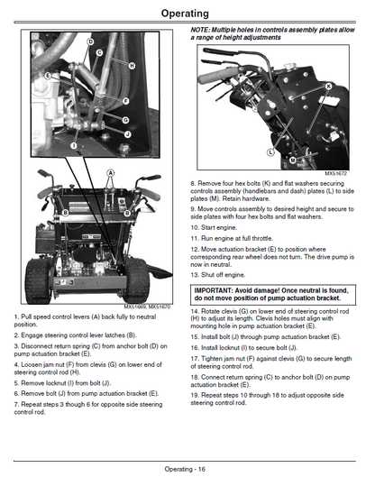 John Deere WHP36A, WHP48A, WHP52A Operator’s Manual OMTCU33547 