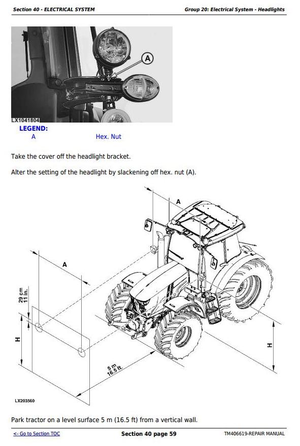 TM406619 - JOHN DEERE TRACTOR 6090MC SERVICE REPAIR TECHNICAL MANUAL