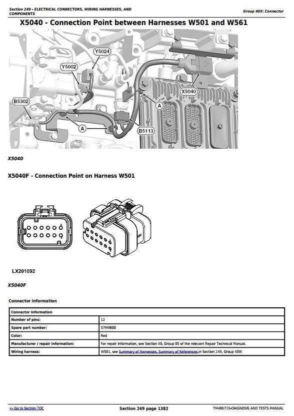 TM406719 - JOHN DEERE 6130R TRACTOR DIAGNOSTIC MANUAL