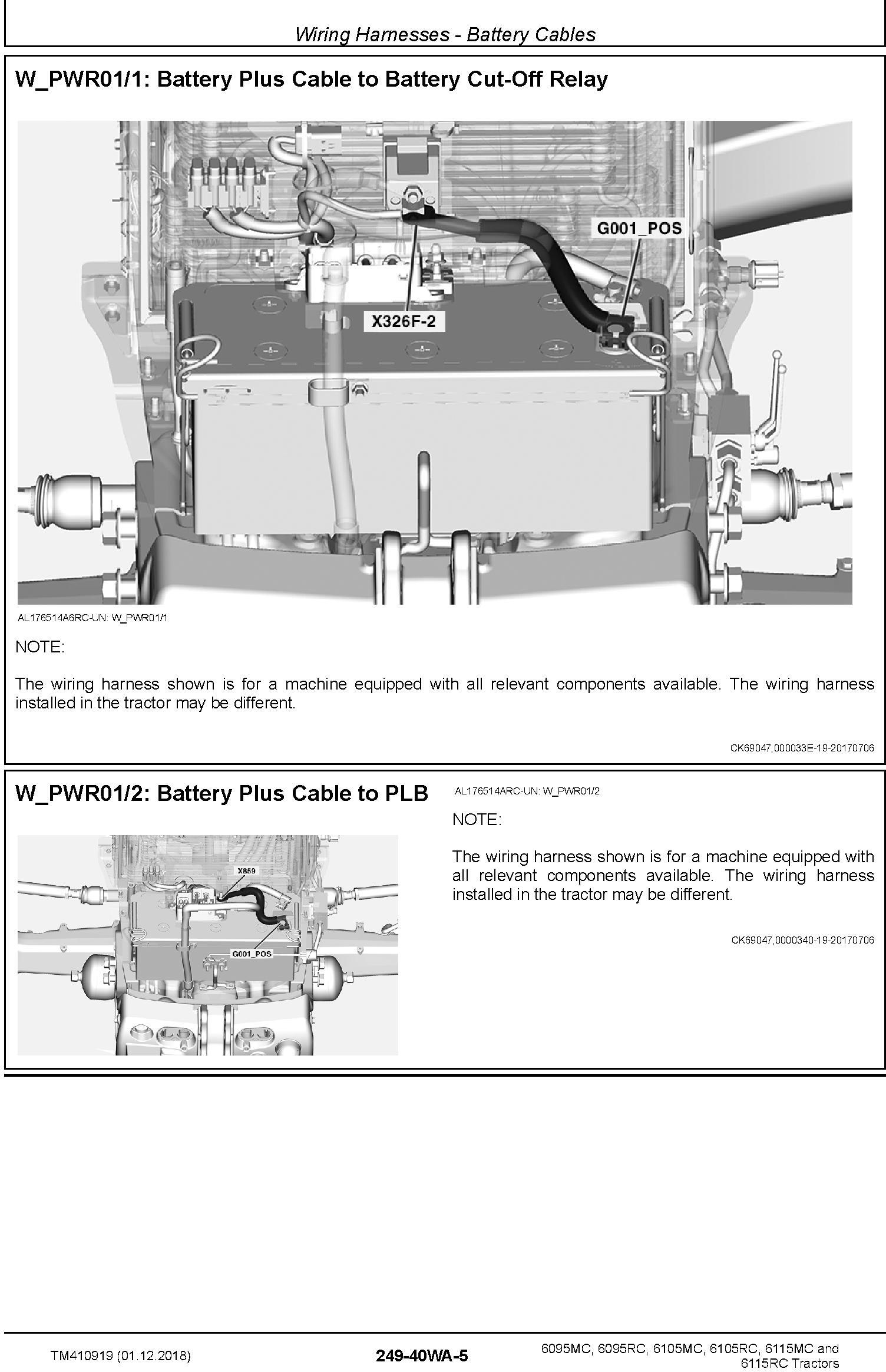 TM410919 - JOHN DEERE 6115MC TRACTORS DIAGNOSTIC TECHNICAL MANUAL( PDF DOWNLOAD )