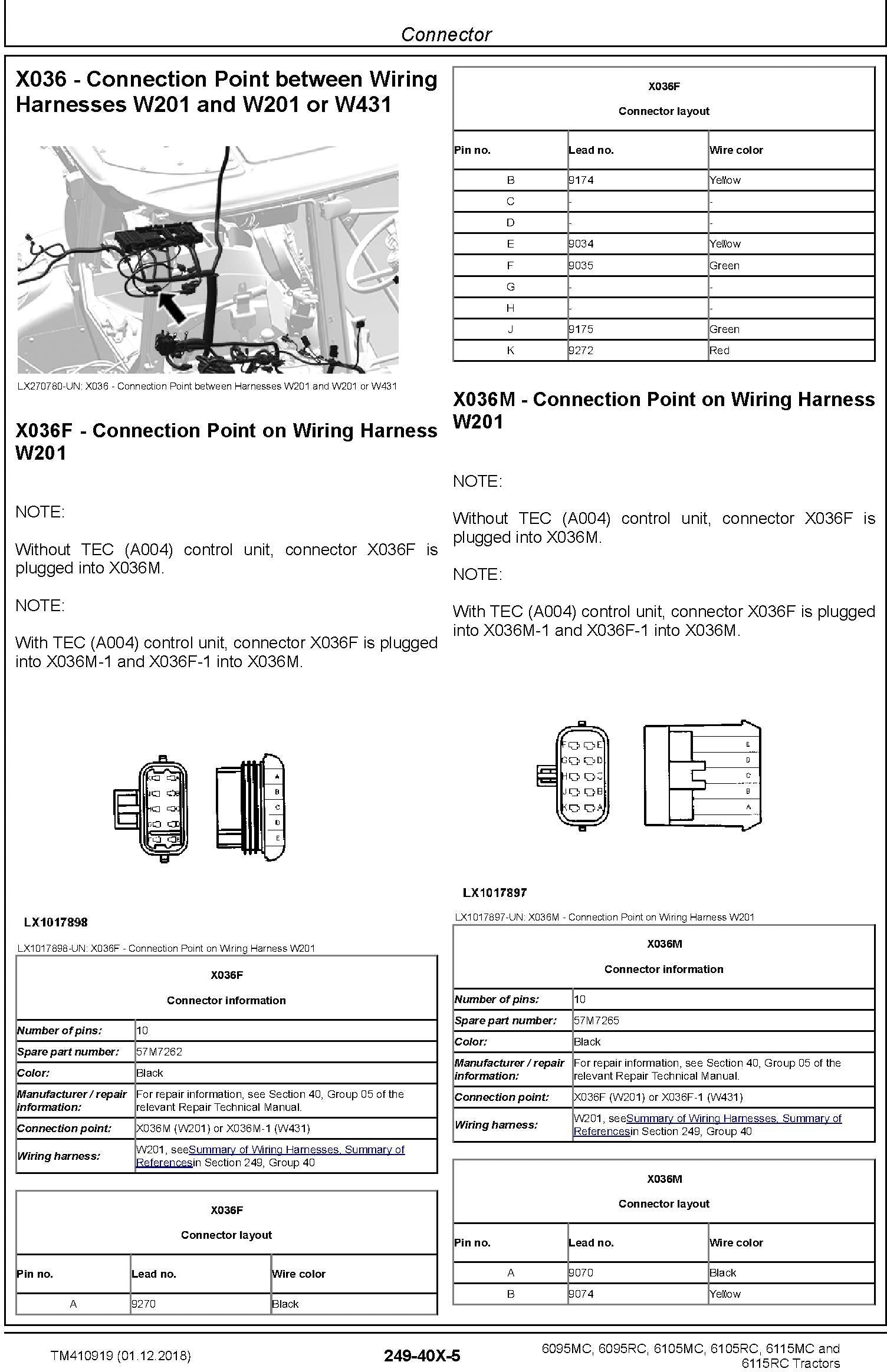 TM410919 - JOHN DEERE 6115MC TRACTORS DIAGNOSTIC TECHNICAL MANUAL( PDF DOWNLOAD )