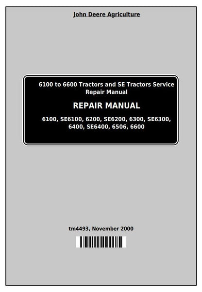 TM4493 - JOHN DEERE 6400 TRACTOR