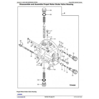 SERVICE REPAIR TECHNICAL MANUAL - JOHN DEERE 110 EXCAVATOR TM1658