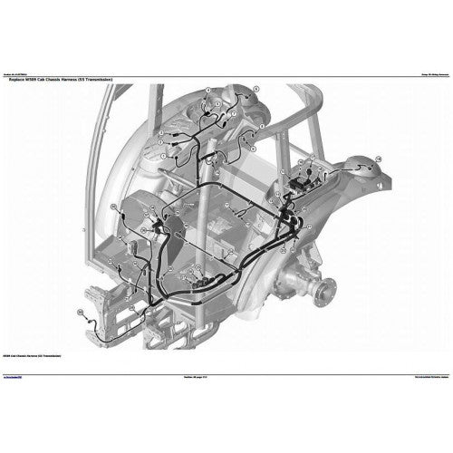 JOHN DEERE 5085M (FT4) TRACTOR REPAIR TECHNICAL MANUAL TM134319 - PDF FILE