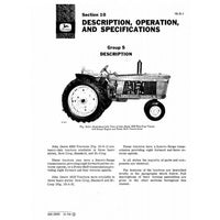 JOHN DEERE 4020 TRACTOR SERVICE MANUAL SM2039 - PDF FILE