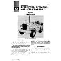 JOHN DEERE 5010 TRACTOR ALL-INCLUSIVE TECHNICAL SERVICE MANUAL SM2051 - PDF FILE