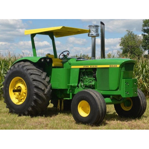 JOHN DEERE 6030 ROW-CROP TRACTOR TECHNICAL MANUAL TM1052 - PDF FILE