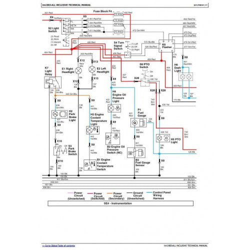 JOHN DEERE 4010 COMPACT UTILITY TRACTOR DIAGNOSTIC & REPAIR TECHNICAL ...