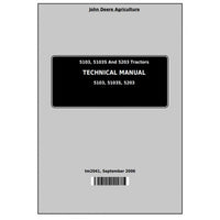 JOHN DEERE 5203 TRACTOR ALL-INCLUSIVE TECHNICAL MANUAL TM2041 - PDF FILE