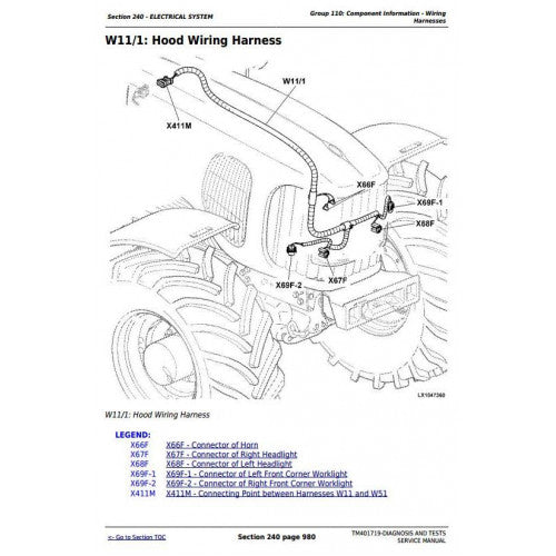 JOHN DEERE 5090R TRACTOR DIAGNOSIS & TESTS SERVICE MANUAL TM401719 - PDF FILE