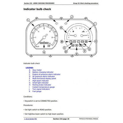 JOHN DEERE B554 CHINA TRACTOR ALL-INCLUSIVE TECHNICAL SERVICE MANUAL TM701519 - PDF FILE